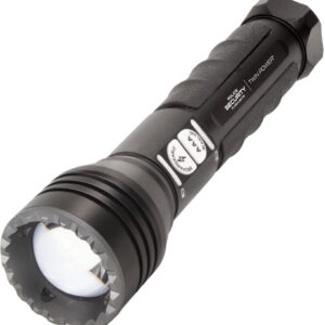 Lb Marketing 97741 Twin Power Long Throw Flashlight Black 220/450 Lumens White LED