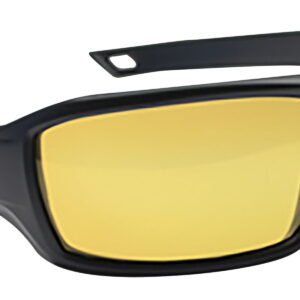 Walker's GWPIKNFF2AMB Ballistic Eyewear IKON Forge Adult Amber Lens Matte Black Frame