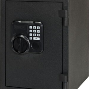 Hornady 95407 Fireproof Safe Keypad Key Entry Black Powder Coat Black Holds 2 Handguns Steel