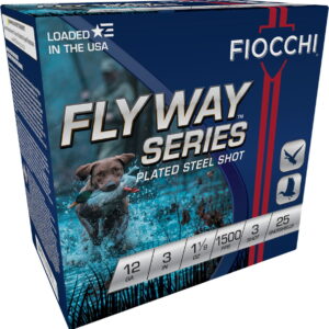 Fiocchi 123ST3 Flyway 12Gauge 3" 1 1/8oz 3Shot 25 Per Box/10 Case