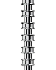 Real Avid AVBMJAG270 Bore-Max Speed Jag 270 Cal Rifle Firearm 8-32" Thread Nickel-Plated Includes 25 Speed Patches