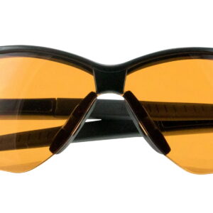 Walker's GWPSGLAMB Sport Glasses Crosshair Adult Amber Lens Polycarbonate Black Frame
