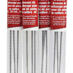 Birchwood Casey 41211 Cleaning Brushes Handgun Looped 40 Cal 9" 3 Pack