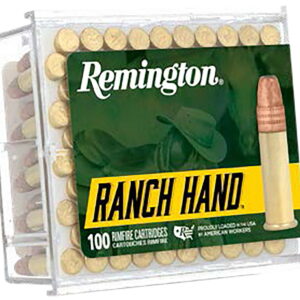 Remington Ammunition R21263 Ranch Hand 22 LR 42 gr Plated Lead Round Nose 100 Per Box/50 Case