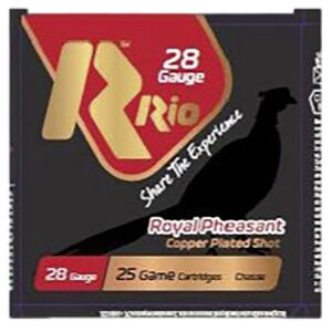 Rio Ammunition RPC285 Royal Pheasant 28 Gauge 2.75" Copper-Plated 5 Shot