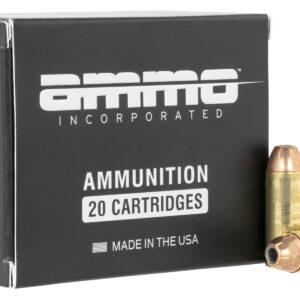 Ammo Inc 10180JHPA20 Signature 10mm Auto 180gr Jacket Hollow Point 20 Per Box/10 Case