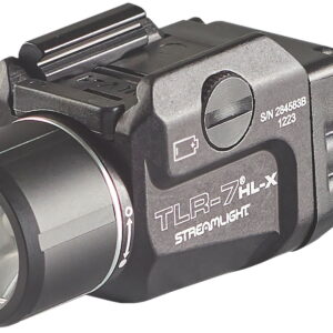 Streamlight 69458 TLR-7 HL-X USB Gun Light Black Anodized 500/1,000 Lumens White LED