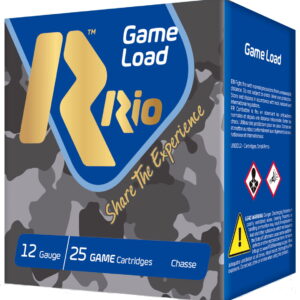 Rio Ammunition SG328 Game Load Super Game High Velocity 12 Gauge 2.75" 1 1/8 oz 8 Shot 25 Per Box/10 Case