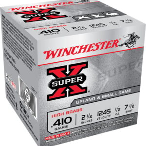 Winchester Ammo X417 Super X Heavy Game Load High Brass 410 Gauge 2.50" 1/2 oz 7.5 Shot 25 Bx/ 10 Case