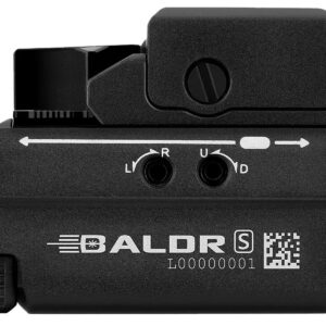 Olightstore USA Inc BALDRSBLBK Baldr S BL Black Anodized 100/300/800 Lumens White LED Blue Laser