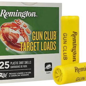 Remington Ammunition 20235 Gun Club 20 Gauge 2.75" 7/8 oz 8 Shot 25 Per Box/10 Cs