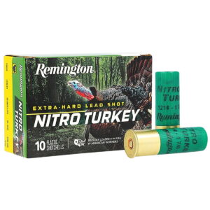 Remington Ammunition 26710 Nitro Turkey 12 Gauge 3.50" 2 oz 4 Shot 10 Per Box/10 Cs