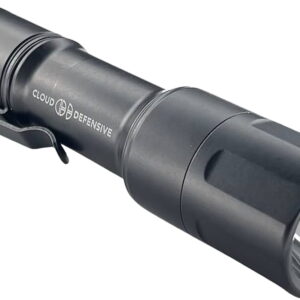 Cloud Defensive CD2007HCDFP650Black MCH-HC Dual Fuel Black Anodized 400/1100 Lumens White LED