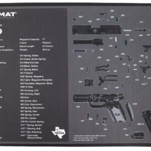 TekMat TEKR17FN509 FN 509 Cleaning Mat FN 509 Parts Diagram 11" x 17"