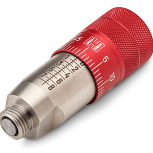Hornady 044097 Bullet Seating Micrometer Red/Silver Compatible With All Hornady Seating Dies