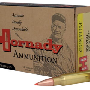Hornady 8093 Custom 308 Win 150 gr Super Shock Tip 20 Per Box/10 Case