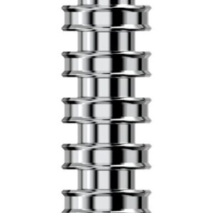 Real Avid AVBMJAG45 Bore-Max Speed Jag 45 Cal Pistol Firearm Nickel-Plated Includes 25 Speed Patches