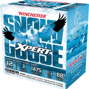 Winchester Ammo WXS123BB Xpert Snow Goose High Velocity 12 Gauge 3" 1 1/4 oz BB Shot 25 Per Box/10 Case