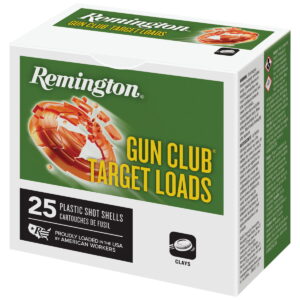 Remington Ammunition R20035 Gun Club 12 Gauge 2.75" 1 oz 7.5 Shot 25 Per Box/10 Cs