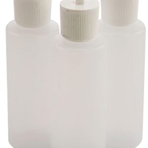 Tipton 197624 Flip Top Solvent Bottles 4 oz Plastic 3 Per Pkg