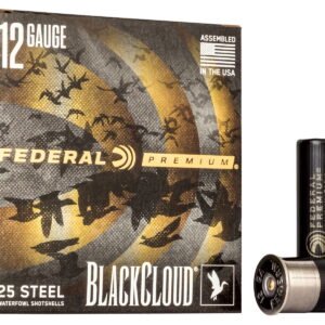 Federal PWBX142BB Black Cloud FS 12Gauge 3" 1 1/4oz BBShot 25 Per Box/10 Case