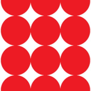 Pro-Shot P432M SplatterShot Repair Pasters Red 1" Self-Adhesive 432 Pasters