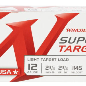 Winchester Ammo TRGT128VP Super-Target Light Target 12 Gauge 2.75" 1 1/8 oz 8 Shot 100 Bx/ 2 Case Value Pack
