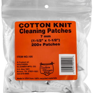 Southern Bloomer 105 Cleaning Patches 7mm Cotton 200 Per Pack