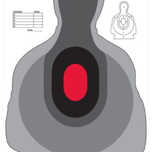 Birchwood Casey 35722 Dirty Bird Silhouette Tagboard Target 12" x 18" 100 Per Pkg