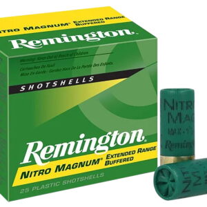 Remington Ammunition 26684 Nitro Magnum 12 Gauge 3" 1 7/8 oz 4 Shot 25 Per Box/10 Cs