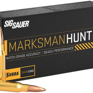 Sig Sauer E308GK16520 Marksman Hunter 308Win 165gr 20 Per Box/10 Case