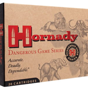 Hornady 8239 Dangerous Game 404 Jeffery 400 gr Dangerous Game Solid 20 Per Box/6 Case