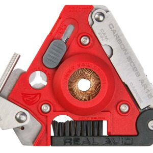 Real Avid AVCARBAR15 Carbon Boss AR-15 Firearm Multiple Bronze/Nylon Bristles Includes Nylon Case