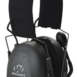 Walker's GWPBTPAS Bluetooth Passive Muff 26 dB Over the Head Black Polymer