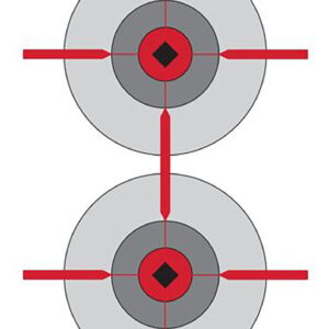 Birchwood Casey 37031 EZE-Scorer Bullseye Paper Target 23" x 35" 100 Per Pkg