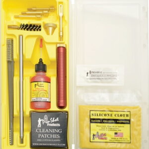 Pro-Shot MPK3845 Classic Box Kit .38/ .45 Cal Pistol/Yellow Plastic Case