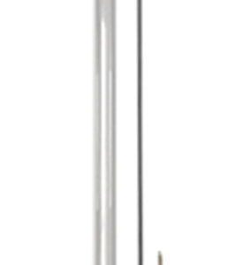 Pro-Shot 1PS3217 Micro-Polished Cleaning Rod .17/ .177 Cal Rifle #5-40" Thread 32.50" Stainless Steel With Swivel Handle