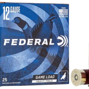 Federal H1255 Game-Shok Heavy Field 12Gauge 2.75" 1 1/4oz 5Shot 25 Per Box/10 Case