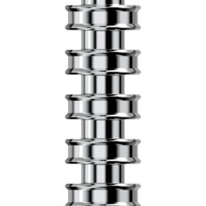 Real Avid AVBMJAG40 Bore-Max Speed Jag 40 Cal Pistol Firearm Nickel-Plated Includes 25 Speed Patches