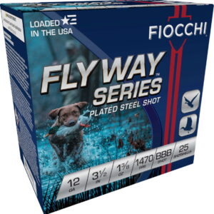 Fiocchi 1235ST3B Flyway 12Gauge 3.50" 1 3/8oz BBBShot 25 Per Box/10 Case