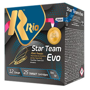 Rio Ammunition STT28LT75 Star Team EVO 12 Gauge 2.75" 1 oz 7.5 Shot 25 Per Box/10 Case