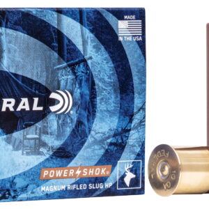 Federal F103FRS Power-Shok Shotshell 10Gauge 3.50" 1 3/4oz RifledSlug Shot 5 Per Box/50 Case