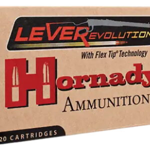 Hornady 82747 LEVERevolution 45-70 Gov 325 gr Flex Tip eXpanding 20 Per Box/10 Case