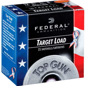 Federal TGL12US8 Top Gun Special Edition Red, White & Blue 12Gauge 2.75" 1 1/8oz 8Shot 25 Per Box/10 Case