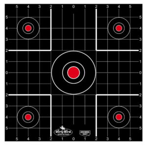 Birchwood Casey 35270 Dirty Bird Bullseye Tagboard Target 12" 100 Per Pkg