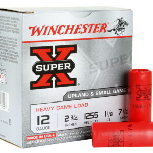 Winchester Ammo XU12H7 Super X Heavy Game Load 12 Gauge 2.75" 1 1/8 oz 7.5 Shot 25 Per Box/10 Case