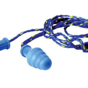 Walker's GWPTPRCORDBL Corded Foam Ear Plugs 27 dB In The Ear Blue Adult