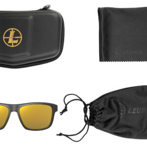 Leupold 179631 Performance Wear Katmai Orange Mirror Lens Polycarbonate Matte Black Frame