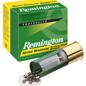 Remington Ammunition 20672 Nitro Magnum 20 Gauge 3" 1 1/4 oz 4 Shot 25 Per Box/10 Cs