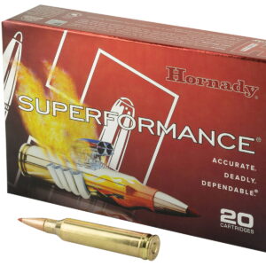 Hornady 80593 Superformance 7mm Rem Mag 139 gr Super Shock Tip 20 Per Box/10 Case